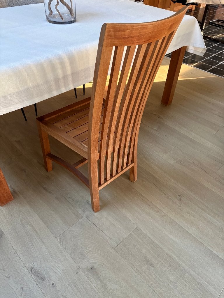 Chaise en teck massif, Maison & Meubles, Autres couleurs, Enlèvement, Teak, Bois