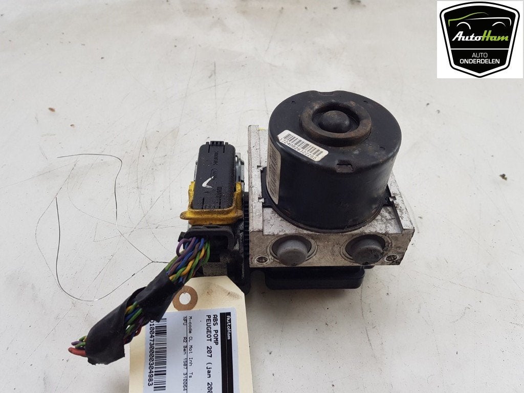 BLOC ABS (FREINS ANTI-BLOCAGE) 207 / 207+ (WA / WC / WM), Utilisé, Peugeot