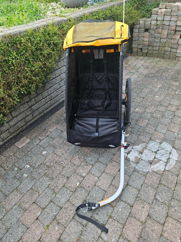 Burley Bee Single Fietskar, Fietsen en Brommers, Ophalen, Opvouwbaar, Burley, Zo goed als nieuw