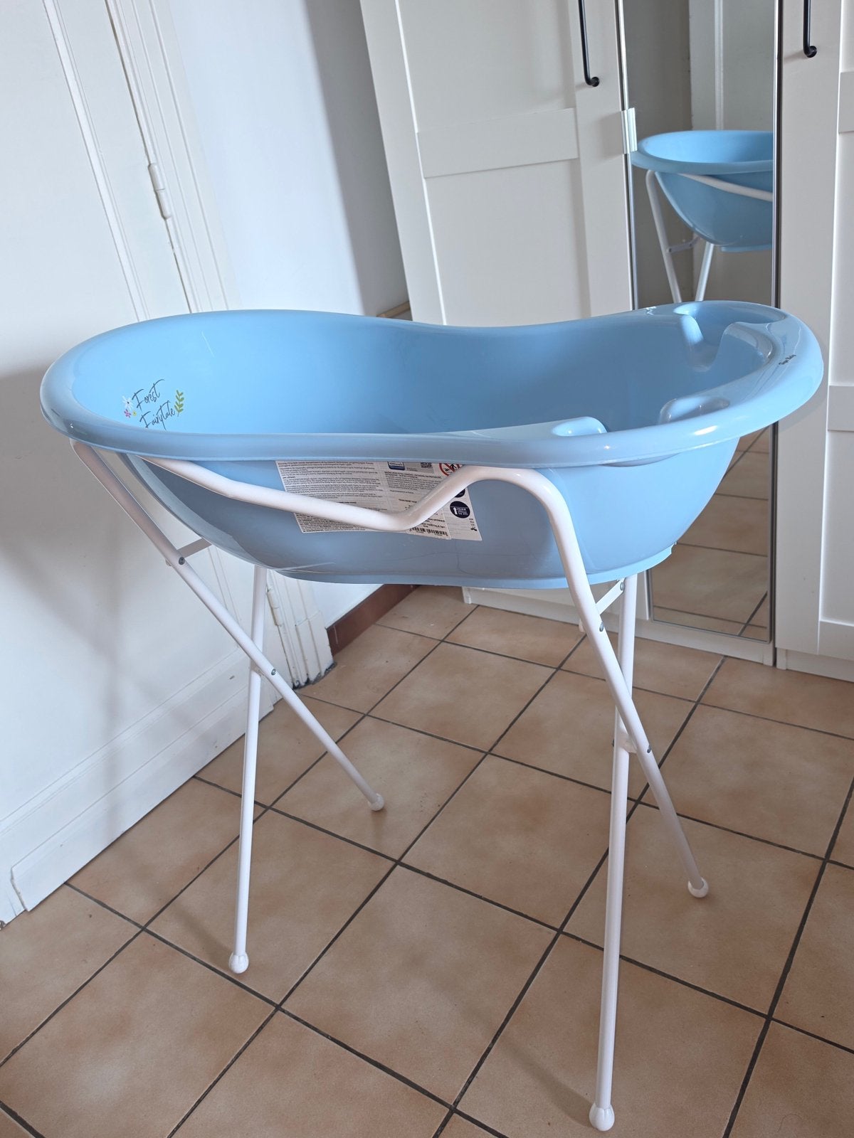 Baignoire bébé sur pied, Enlèvement, Comme neuf, Baignoire, Autres marques