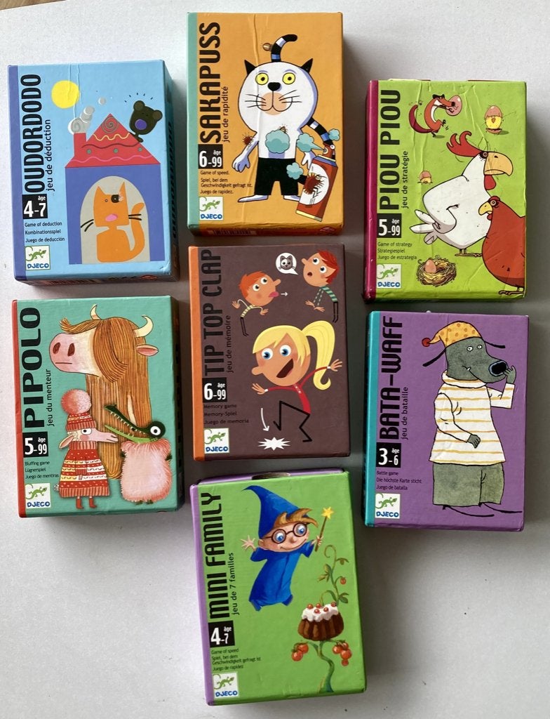 Jeux de poche DJECO au choix - 4€50 pièce, Enlèvement ou Envoi, Utilisé