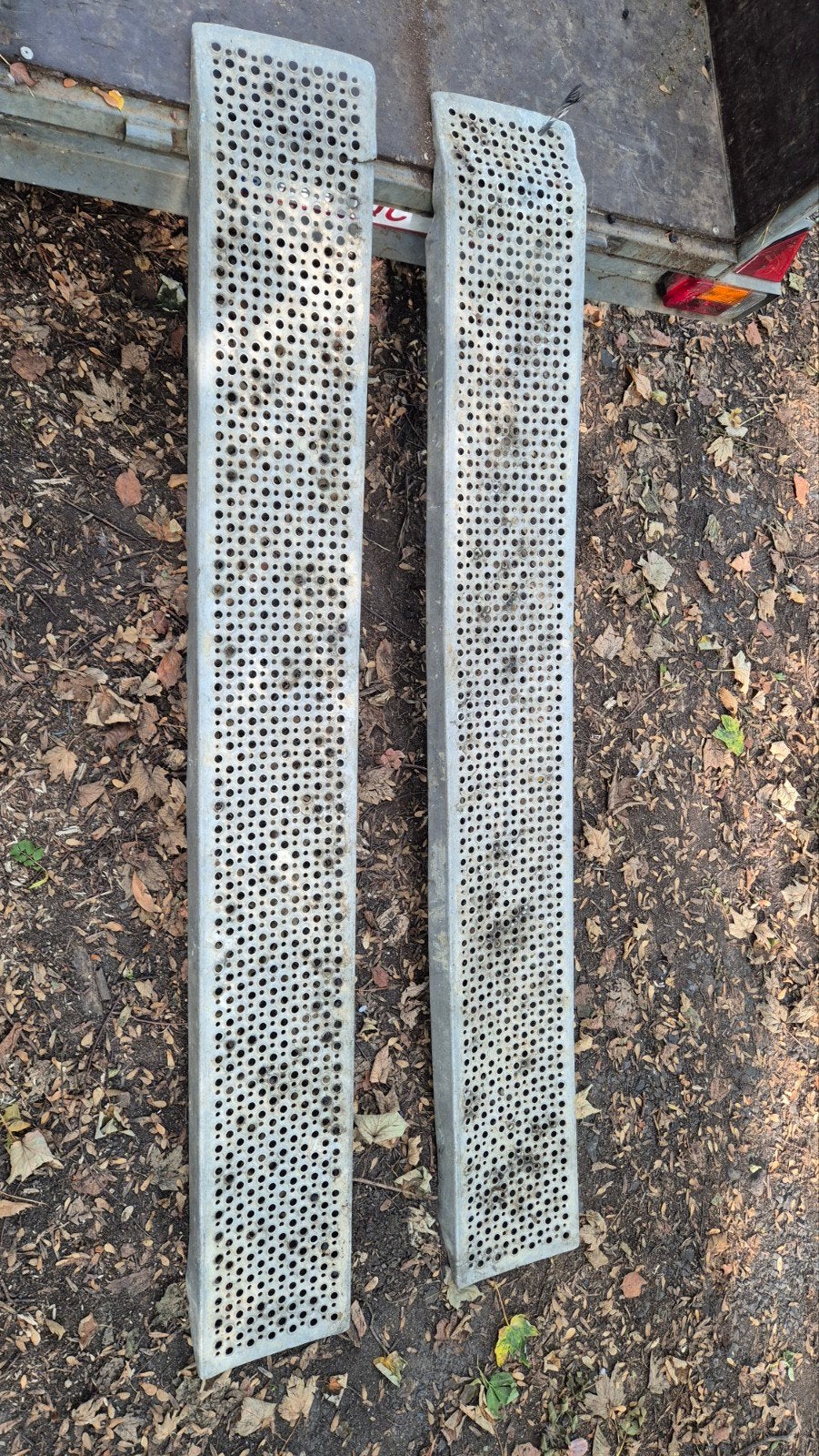 Rampes chargement aluminium, Enlèvement, Utilisé