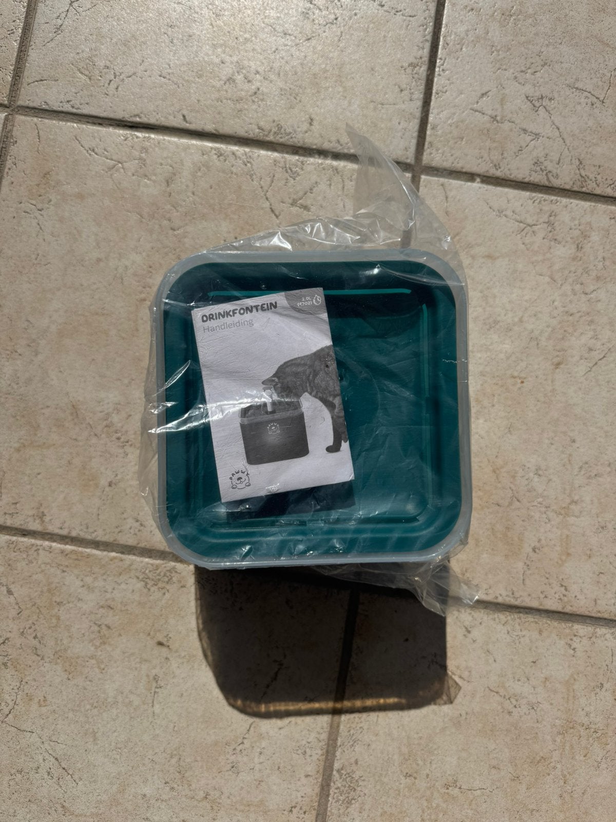 Drinkfontein voor katten – nieuw en ongeopend, Dieren en Toebehoren, Kattenvoerbakken en Drinkbakken, Ophalen, Nieuw