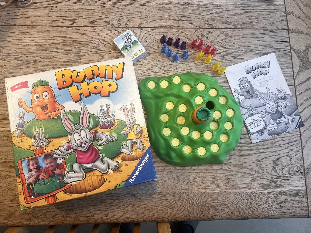 Bunny Hop, Drie of vier spelers, Ophalen, Zo goed als nieuw, Ravensburger