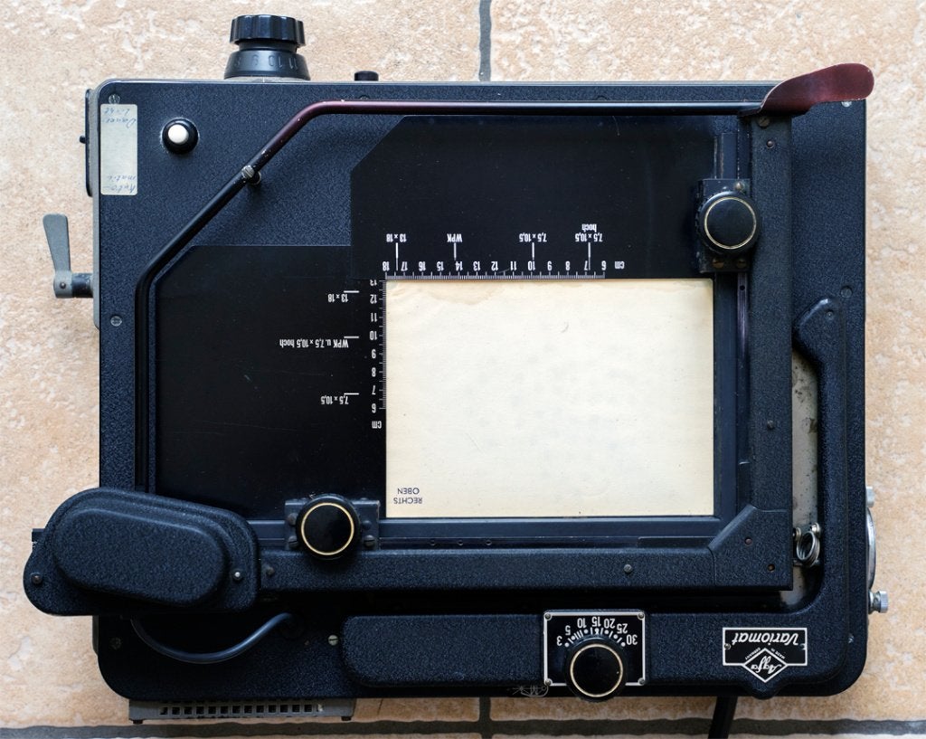 Agfa Variomat belichtingsraam, Audio, Tv en Foto, Foto | Doka Apparatuur, Gebruikt, Agfa, Ophalen of Verzenden