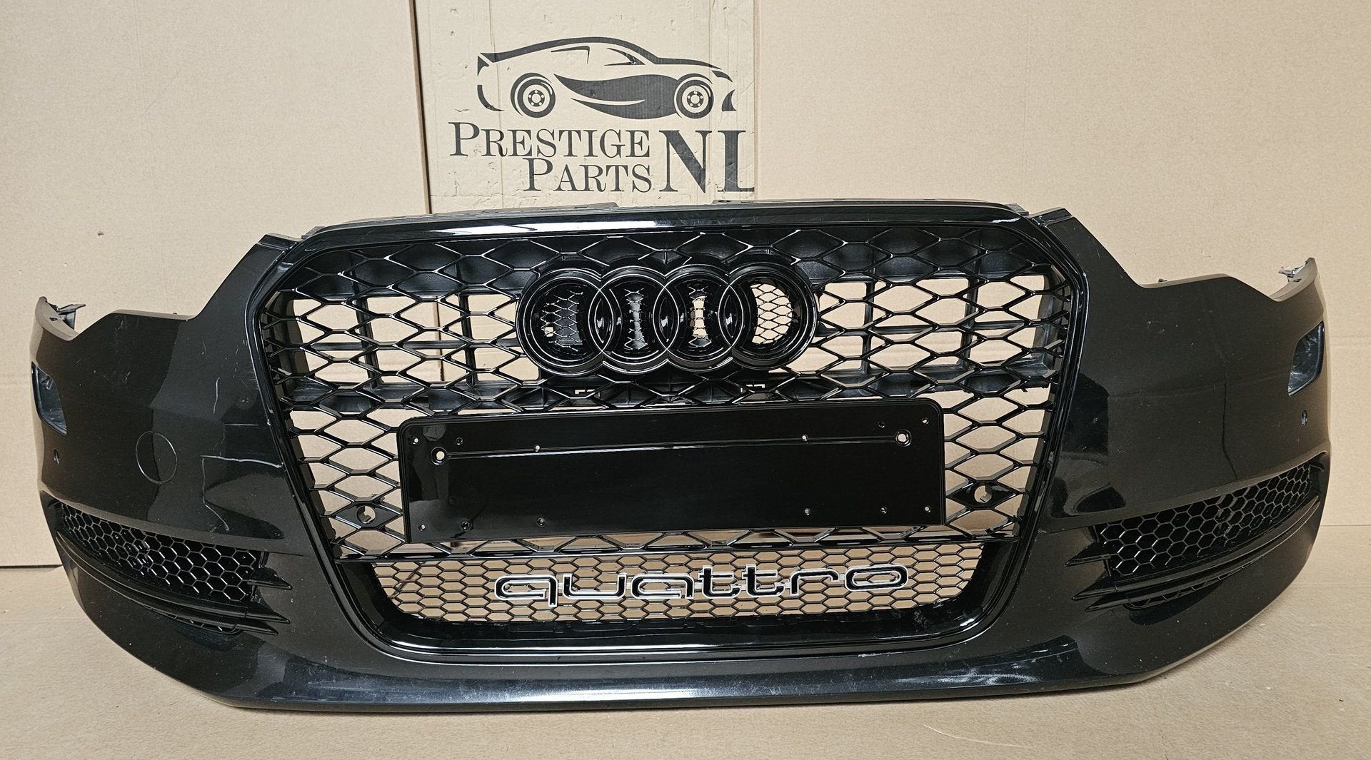 Voorbumper Audi A6 C7 4G Basic 4xPDC KLS bj.2011-2014 Origin, Gebruikt, -, Voor, Ophalen of Verzenden