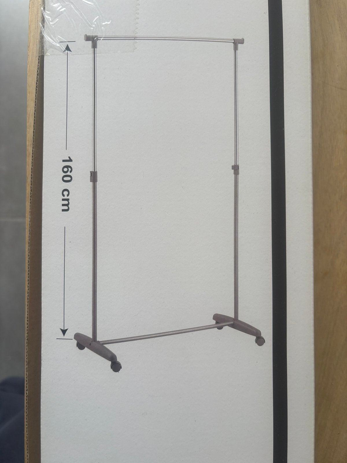 Nouveau porte-vêtements réglable en hauteur, Enlèvement, Neuf