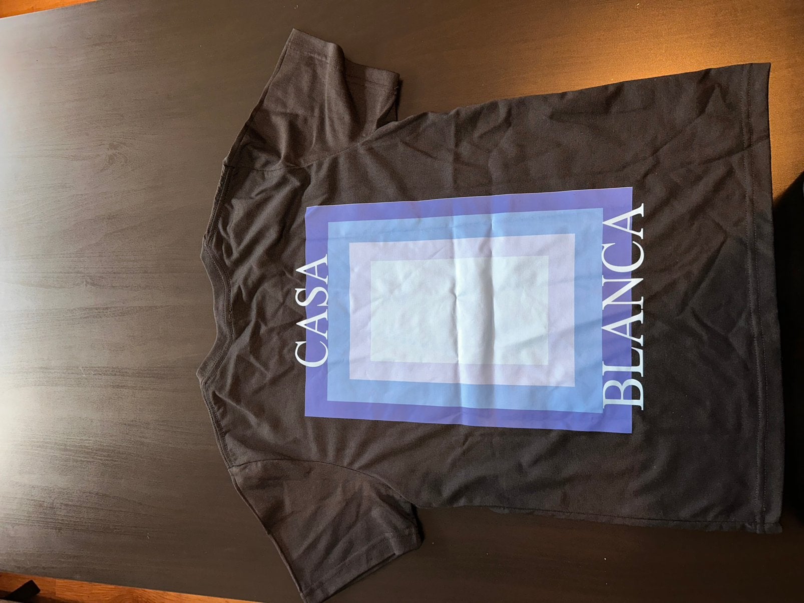 T shirt casablanca taille S, Enlèvement ou Envoi, Neuf, Taille 46 (S) ou plus petite, Noir