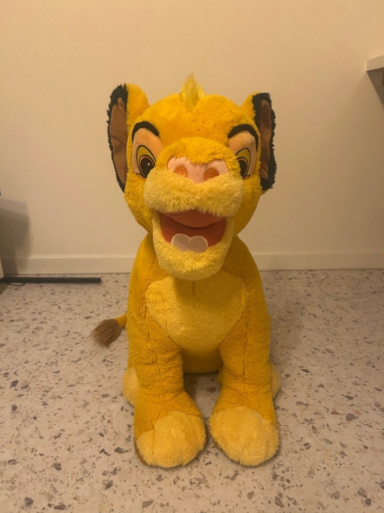 Knuffel Simba, Ophalen, Overige merken, Disney, Geel