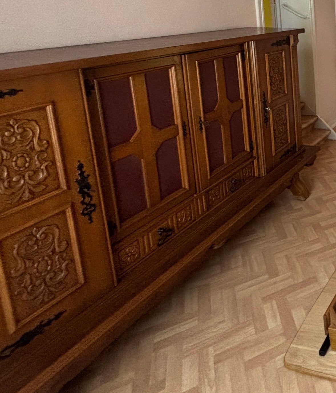 Armoire Buffet, Maison & Meubles, Enlèvement, Comme neuf, Chêne