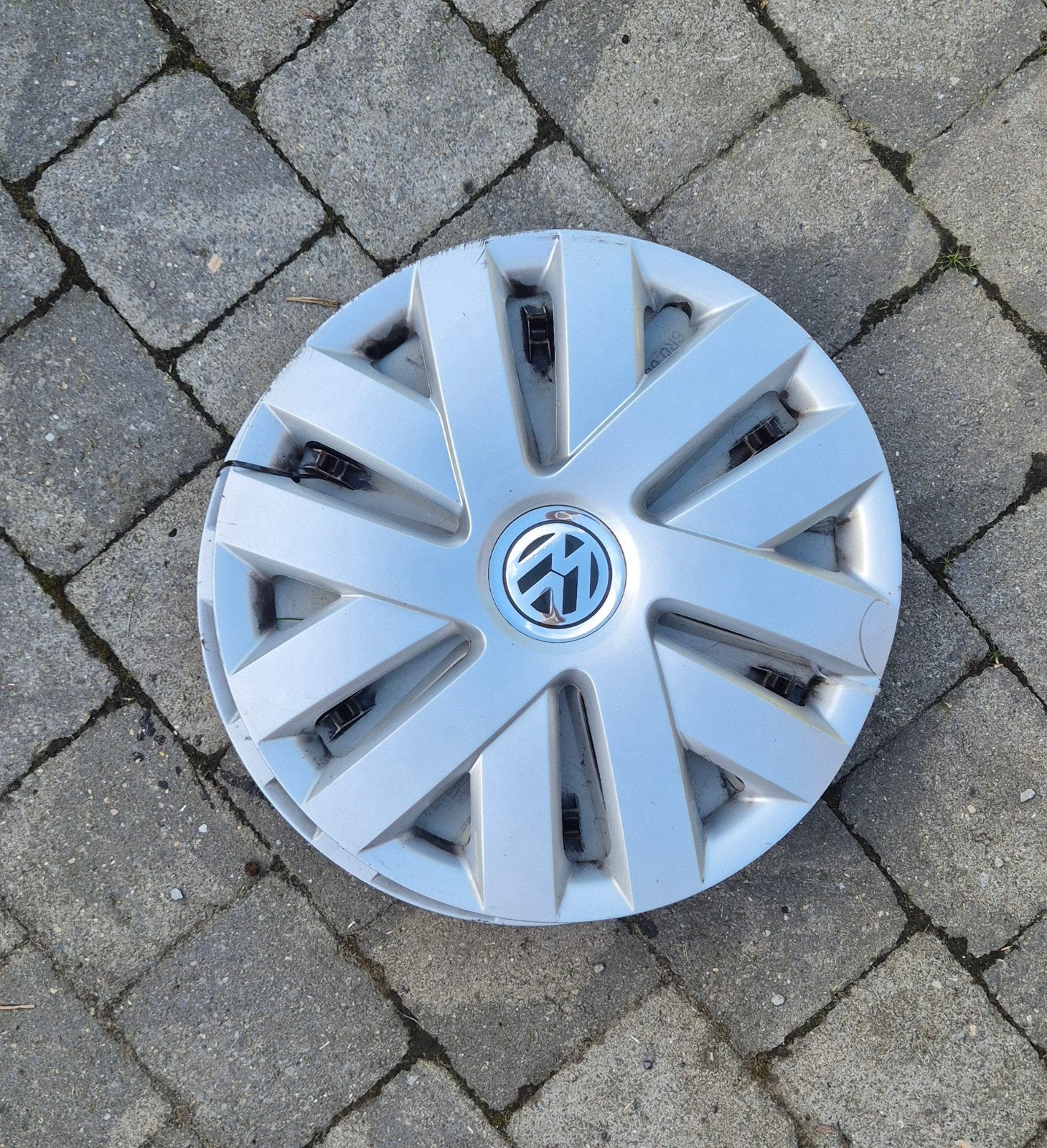4 enjoliveurs VW polo 15", Enlèvement, Utilisé