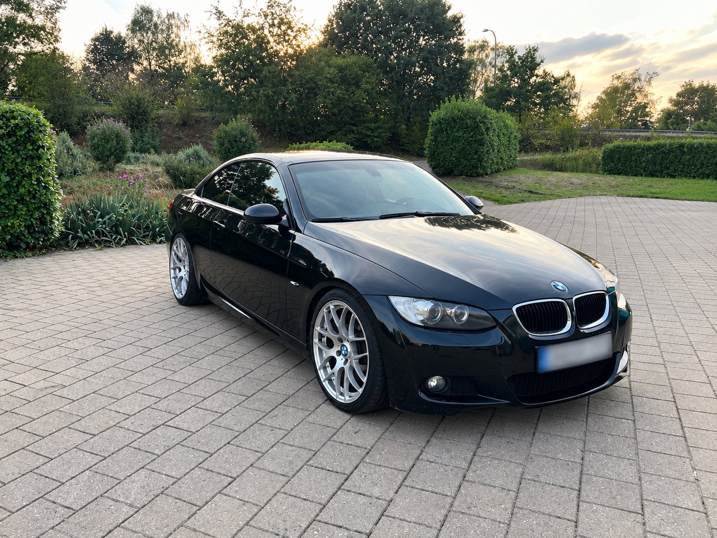 BMW 320i E93 Cabrio Automaat – M-pakket, Auto's, Automaat, Zwart, Cabriolet, Leder