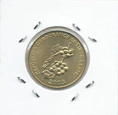 Oost-Timor, 50 Centavos 2003., Enlèvement ou Envoi, Asie du Sud Est, Monnaie en vrac