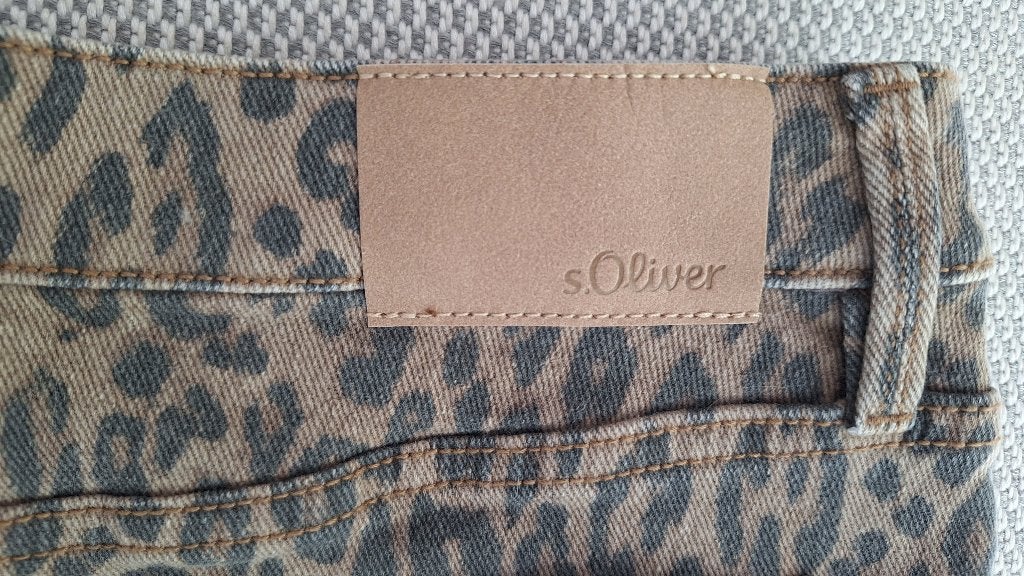 NIEUW: Rok luipaardprint S. Oliver, Maat 38/40 (M), Bruin, Ophalen of Verzenden, Onder de knie