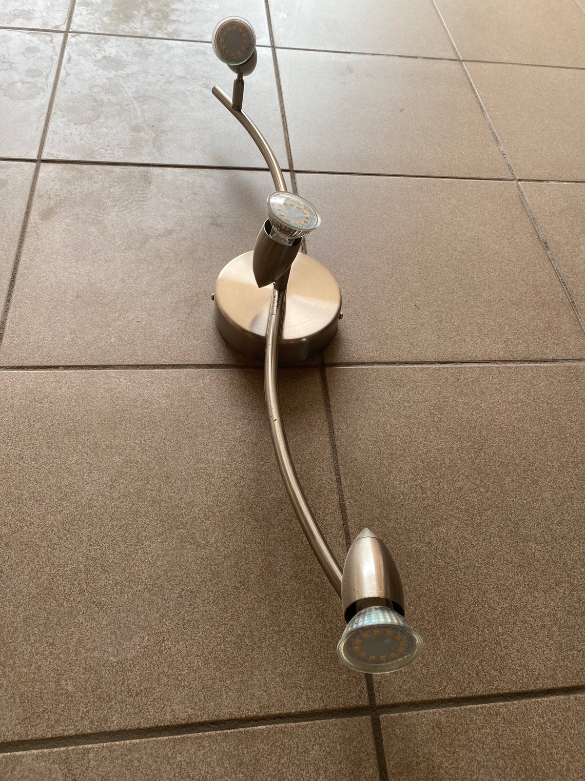 Spots-plafondlamp, Huis en Inrichting, Lampen | Spots, Ophalen, Gebruikt, GU10, LED