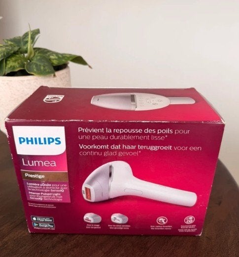 Philips Lumea Prestige IPL ontharingsapparaat + trimmer, Electroménager, Envoi, Comme neuf, Rasage ou Épilation