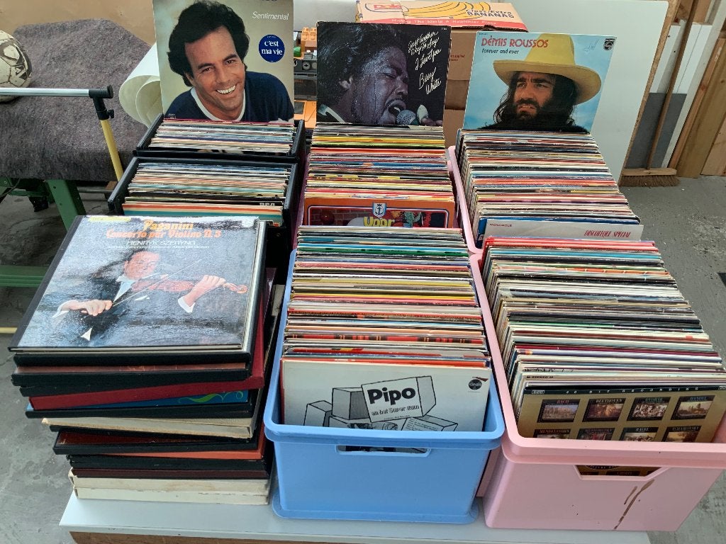 Singeltjes en lp, Ophalen, LP