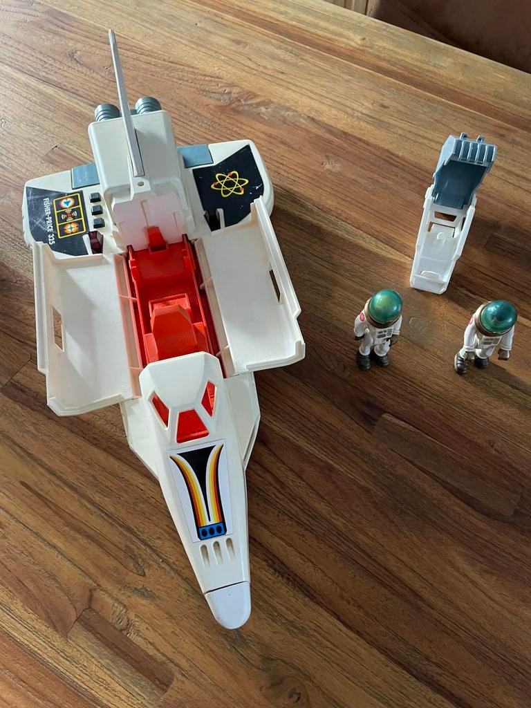 Vintage Fisher-Price Adventure Alpha Probe Space Shuttle., Ophalen of Verzenden, Zo goed als nieuw