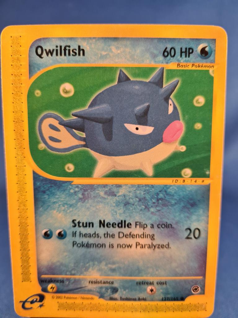 Qwilfish 127/165 - Expedition Base Set, Hobby & Loisirs créatifs, Jeux de cartes à collectionner | Pokémon, Utilisé, Envoi