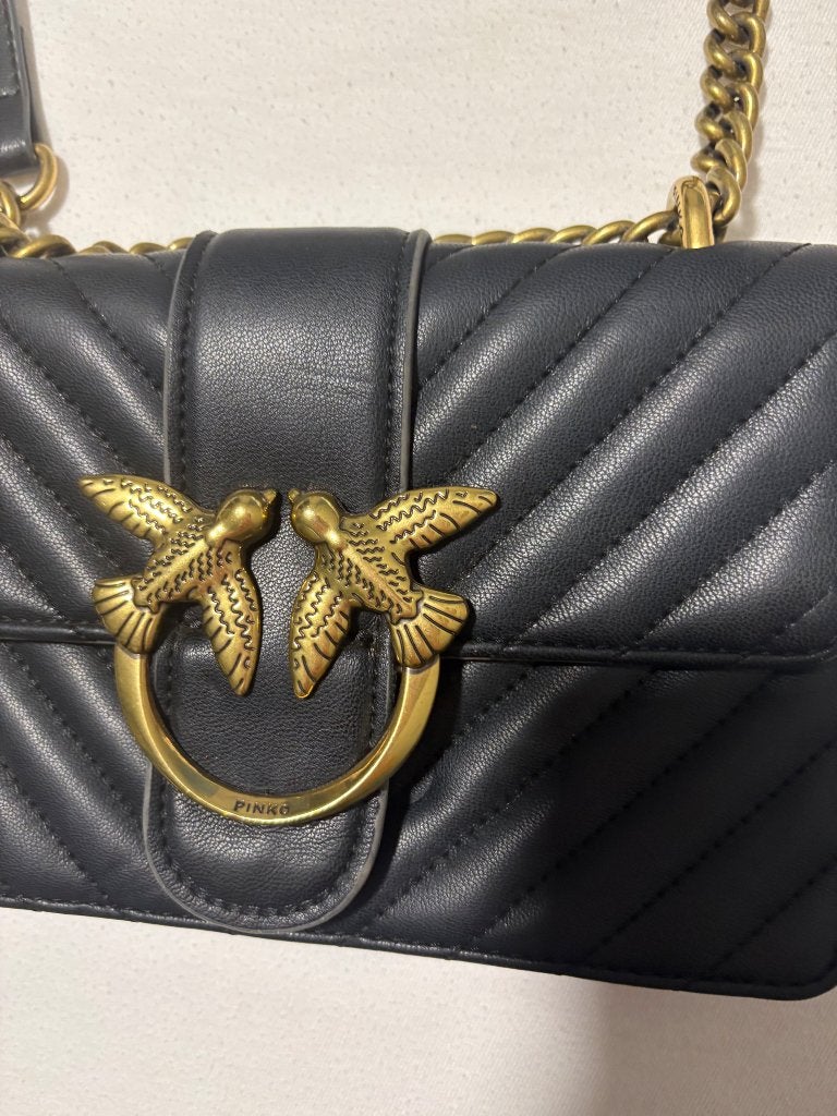 Pinko tas, Handtassen en Accessoires, Ophalen of Verzenden, Gebruikt, Zwart, Overige typen