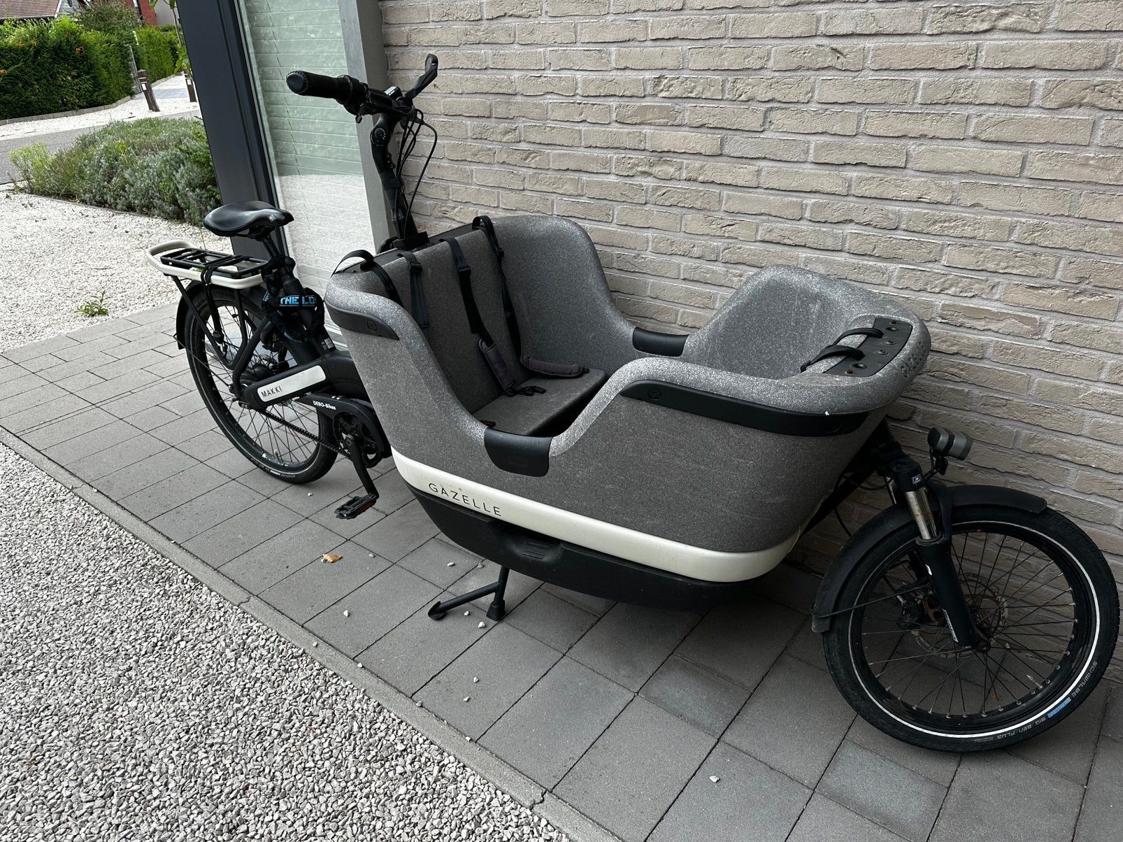 Gazelle Makki Load 500wH, Fietsen en Brommers, Ophalen, Gebruikt, 3 kinderen, Elektrisch