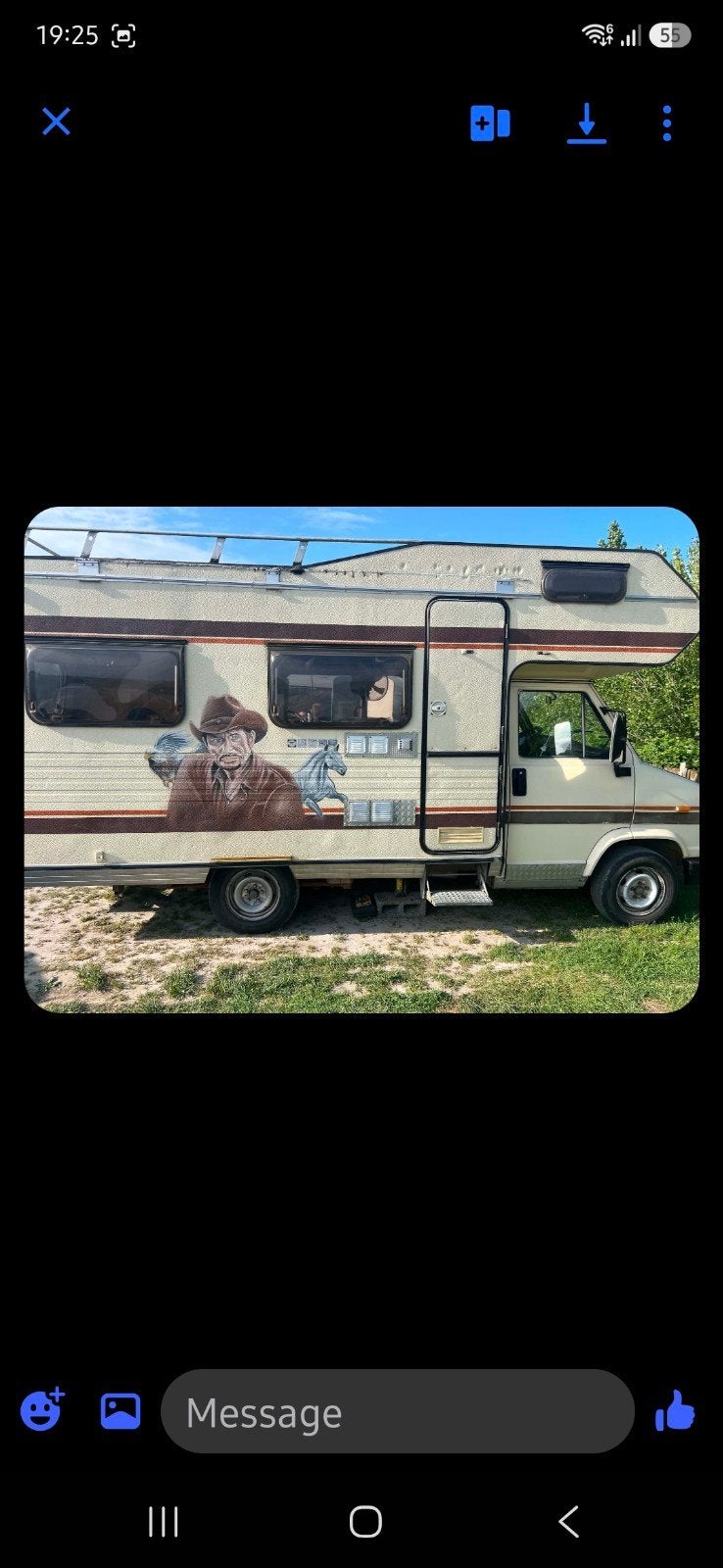 camping car ancêtre à vendre, Auvent, Fiat, Fiat