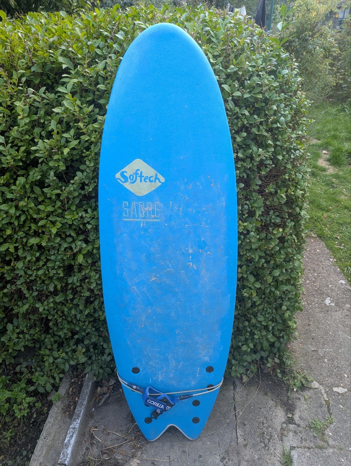Golf surfplank junior softop 5'4, Watersport en Boten, Golfsurfen, Ophalen, Gebruikt, Funboard, Met vinnen