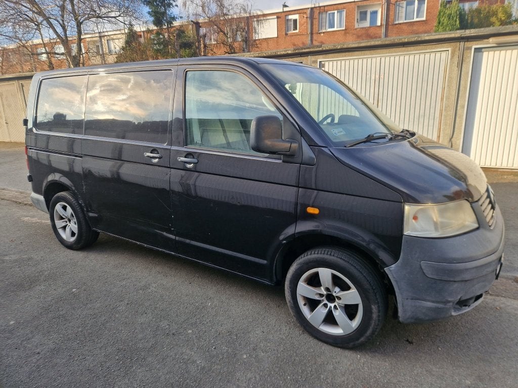 VW T5 2.5TDI (export), Auto's, Automaat, 4 cilinders, 128 kW, Zwart