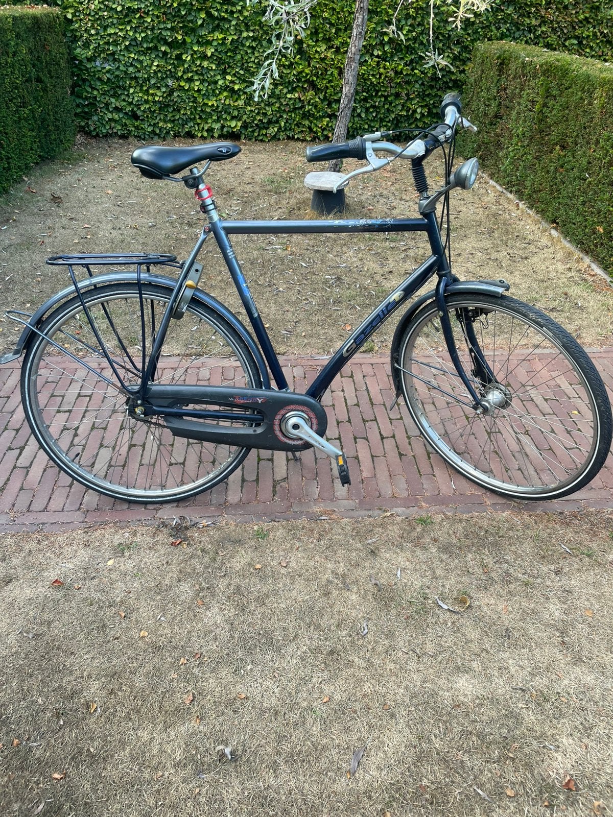 Herenfiets  voor studenten, Ophalen, Gebruikt