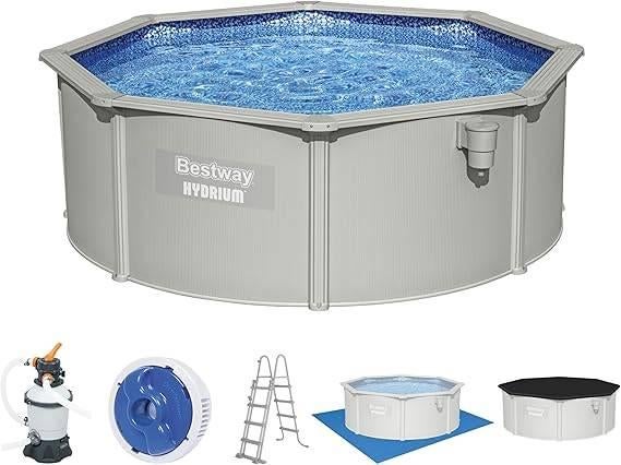 Zwembad Bestway Hydrium 3m60, Jardin & Terrasse, Piscines, Comme neuf, Piscines hors sol, 120 cm ou plus, 200 à 400 cm, 300 cm ou plus