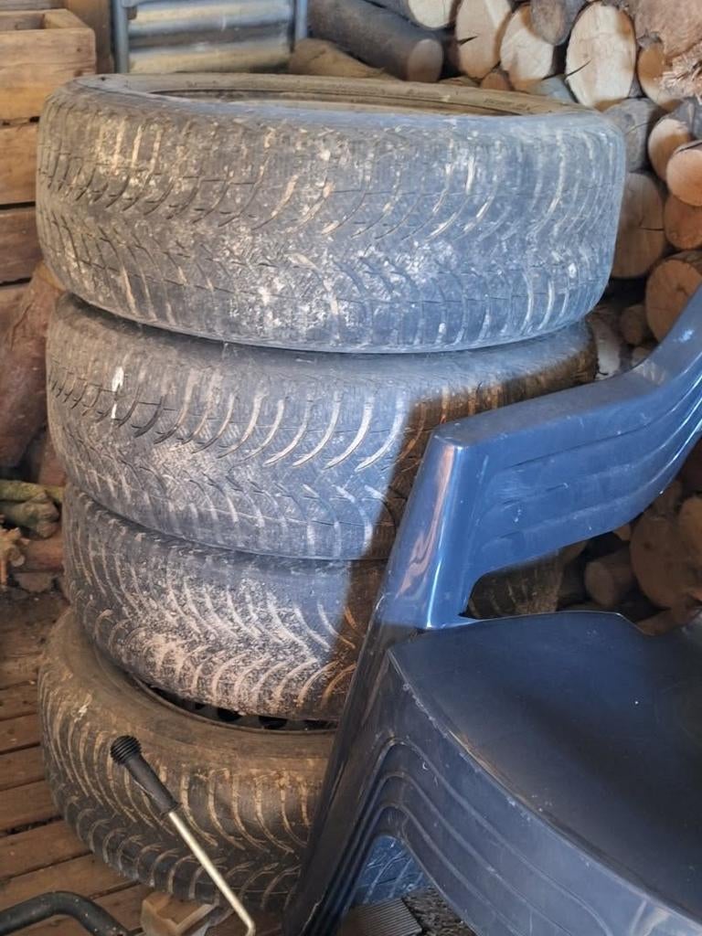 4 Jantes tôle 16pouces entraxe 5x115, Ophalen