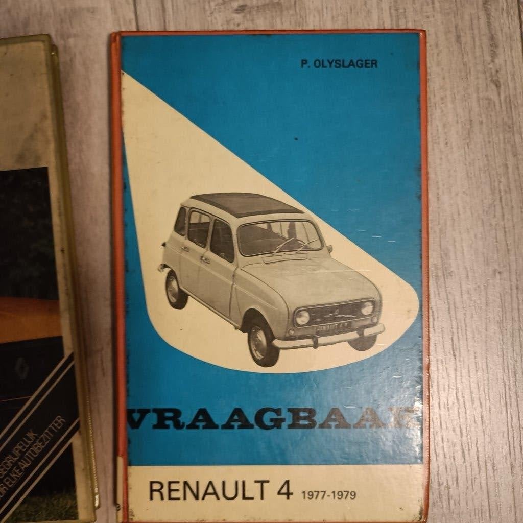 werkplaats boek renault 4, Boeken, Ophalen, Gelezen, Renault