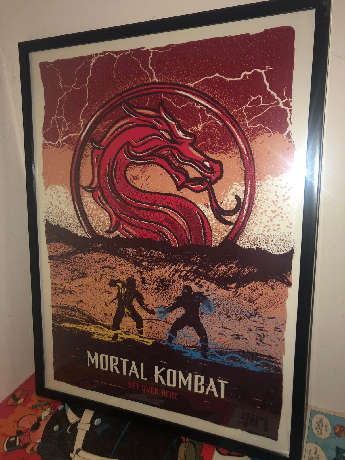 mortal kombat, Ophalen of Verzenden
