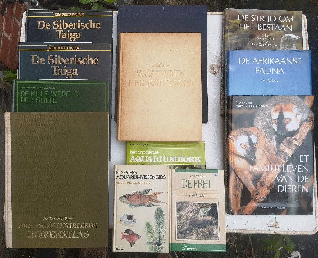 Dieren en huisdieren - 63 boeken, Livres, Animaux & Animaux domestiques, Enlèvement