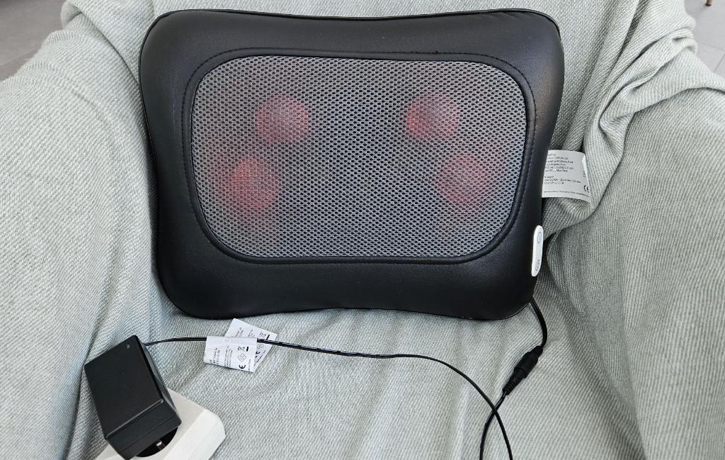 Elektrisch massagekussen, Ophalen, Zo goed als nieuw, Massagestoel of Kussen