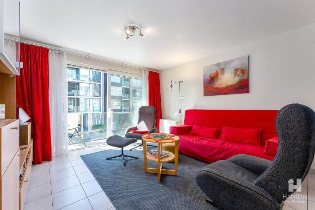 instapklaar en zonnig georiënteerd 2-slaapkamer appartement, Province de Flandre-Occidentale, Jusqu'à 200 m², 2 pièces, Appartement