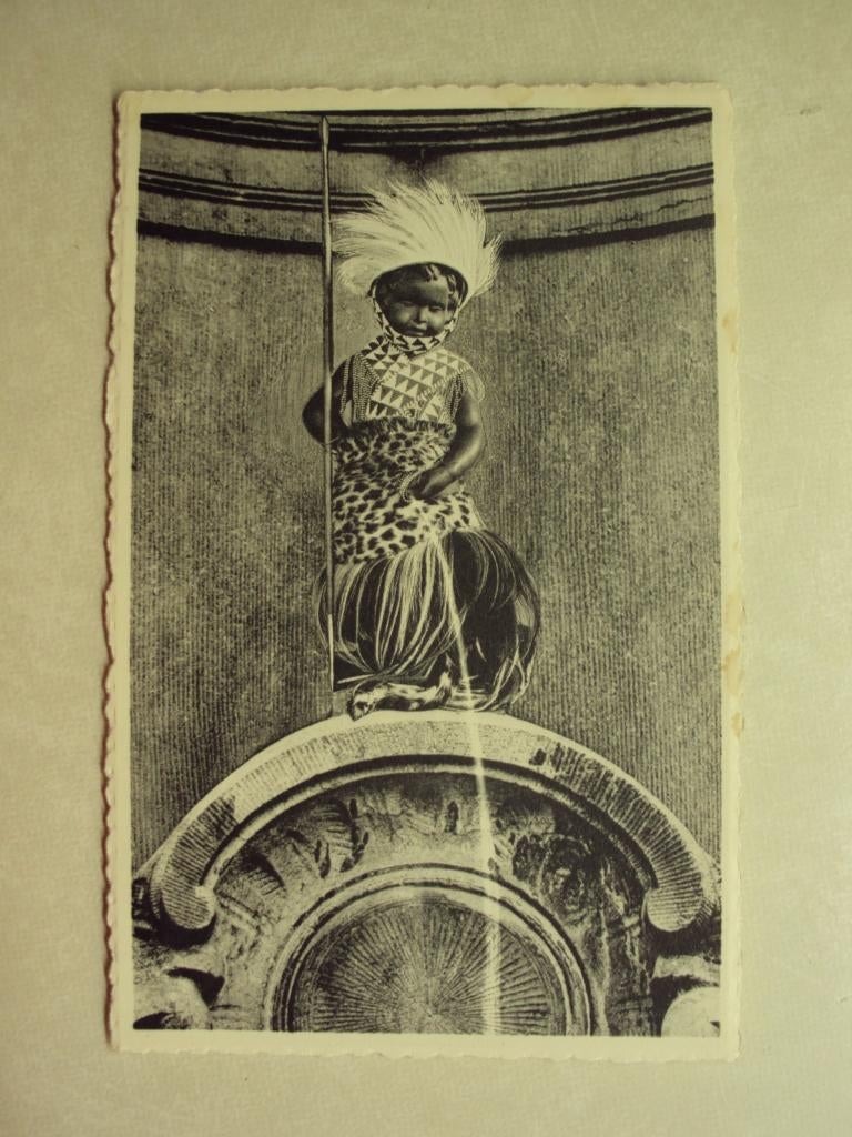 55109 - BRUXELLES - MANNEKEN-PIS - DANSEUR WATUSI - 2 FOTO'S, Verzenden