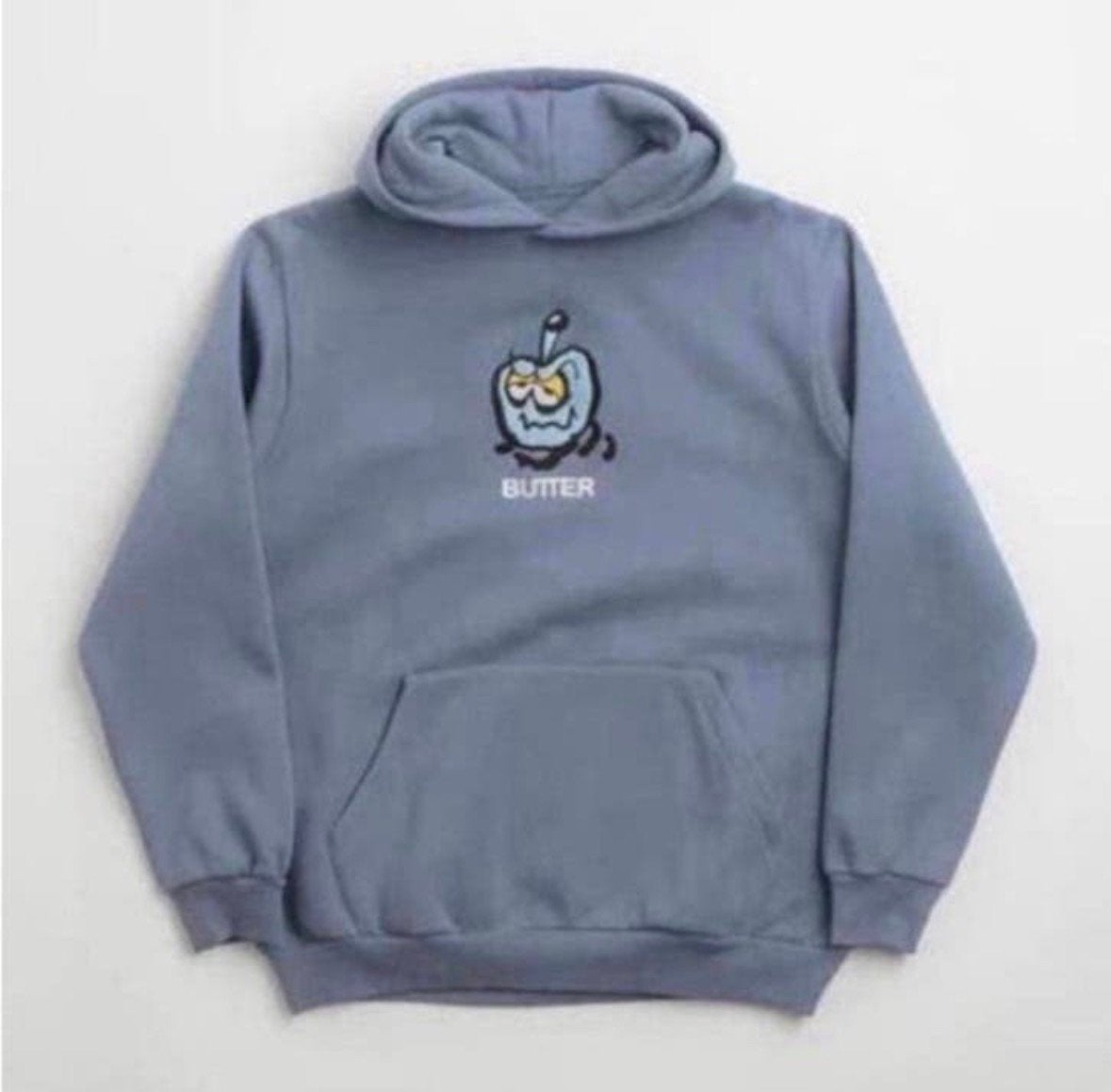 Butter Goods Smug Apple skate hoodie size M oversized, Ophalen, Nieuw, Maat 48/50 (M), Blauw