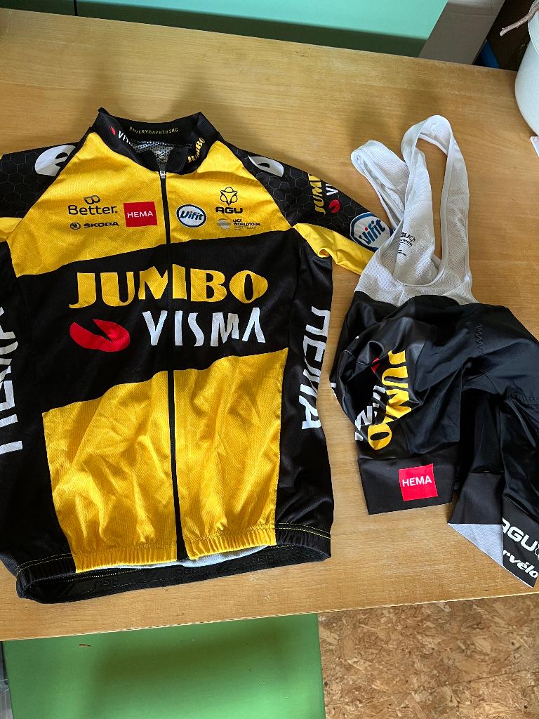 Wielertenue Jumbo Visma maat S, Vélos & Vélomoteurs, Enlèvement ou Envoi, S