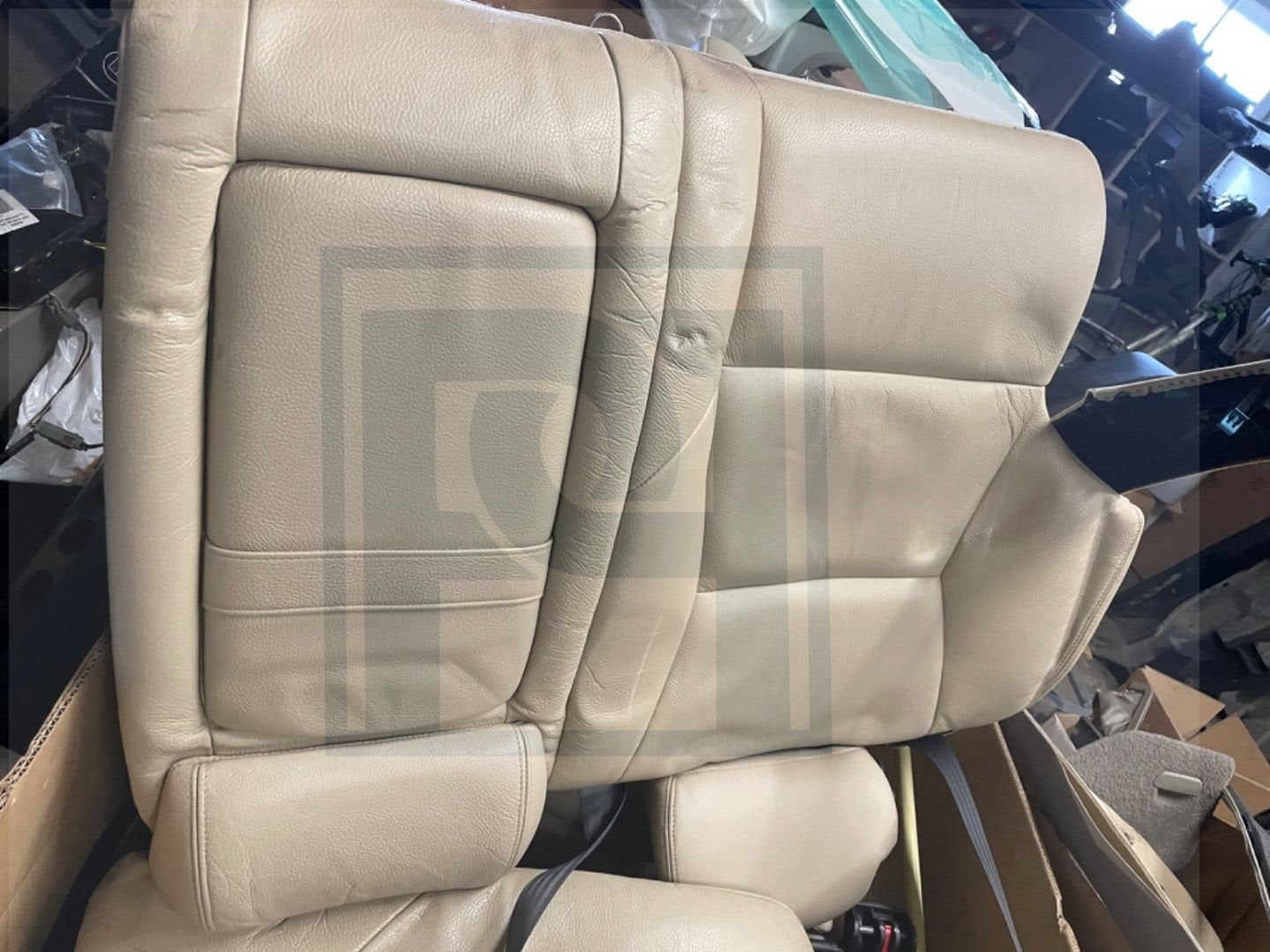 volvo V70 S60 voorstoelen en achterbank leer set interieurbe, Ophalen of Verzenden, Gebruikt