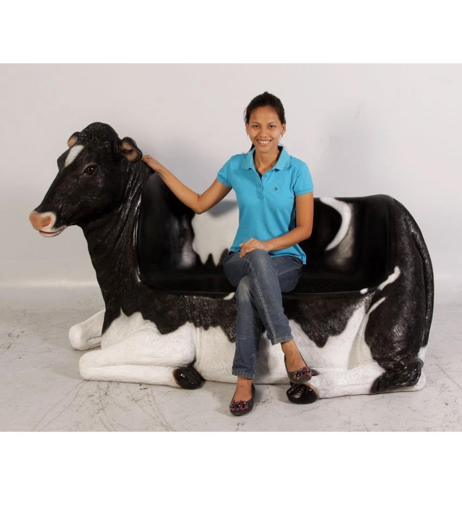 Cow Seat – Bank Koe Breedte 168 cm Fotomoment, Verzamelen, Dierenverzamelingen, Nieuw, Ophalen