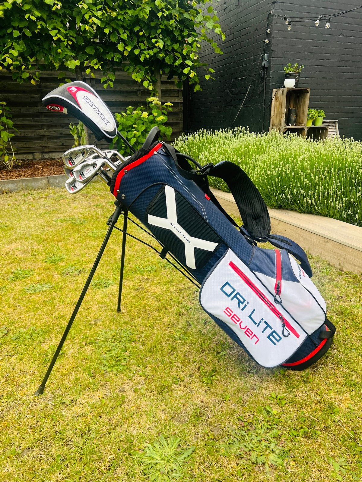 Skymax IX-5 halve heren golfset + Big Max standbag,als nieuw, Enlèvement, Comme neuf
