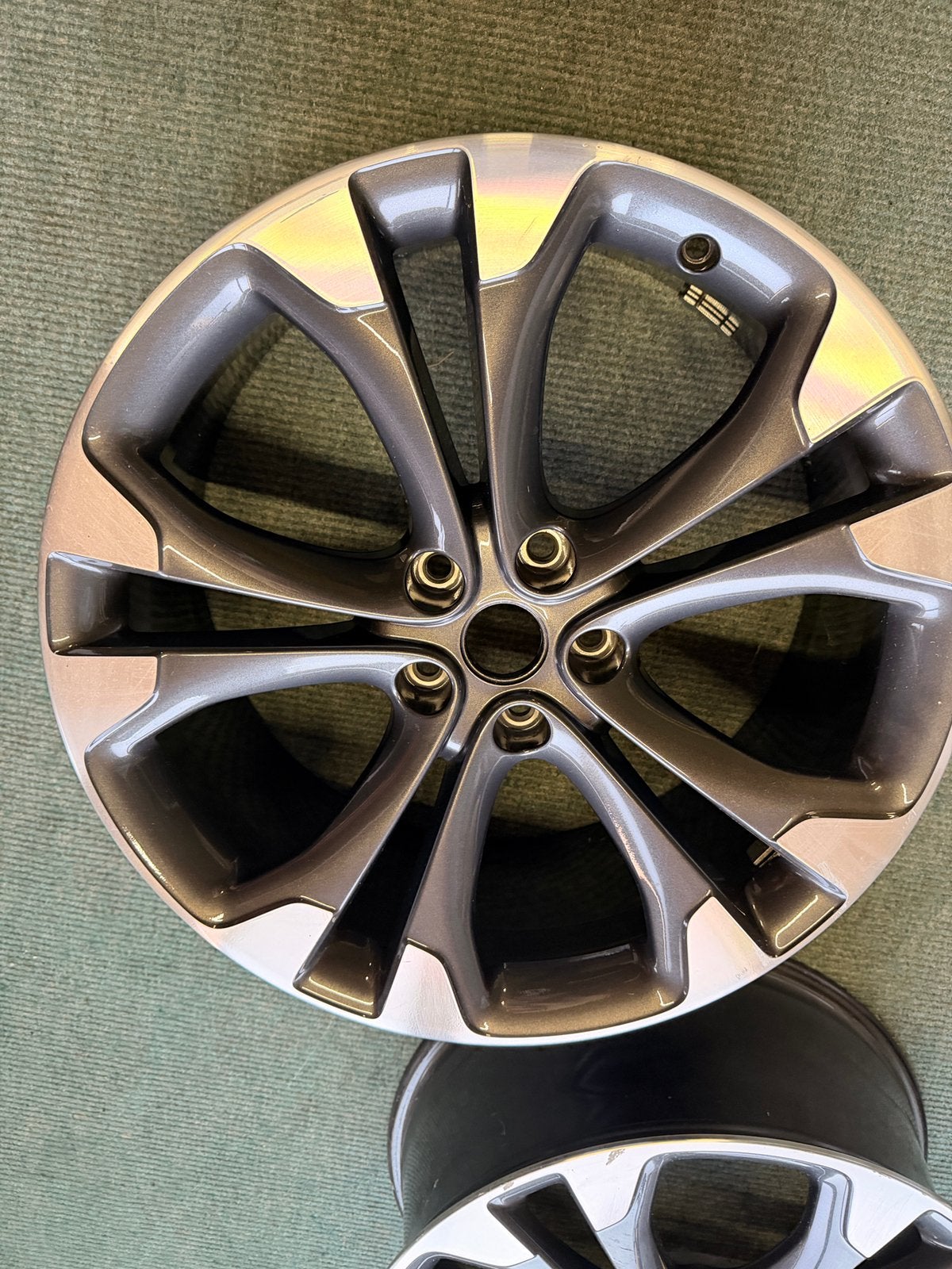 2x Originele Opel Cascada 20 inch velgen – licht beschadigd, Véhicule de tourisme, Enlèvement, Utilisé, 20 pouces