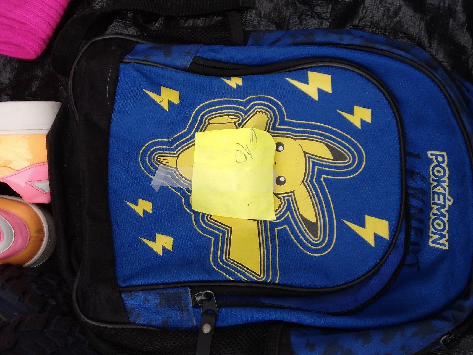 pokemon rugzak schoolboeken tas, Ophalen, 30 tot 40 cm, Zo goed als nieuw, 30 tot 40 cm