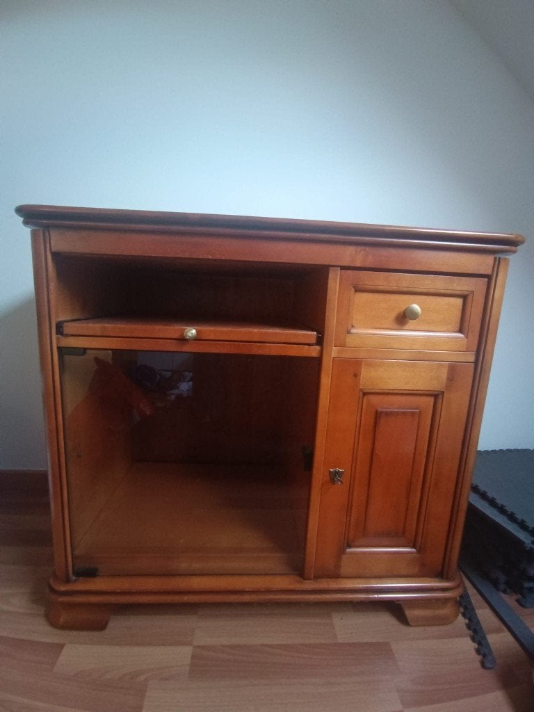 Houten kast, Huis en Inrichting, Ophalen, Gebruikt, Met lade(s)