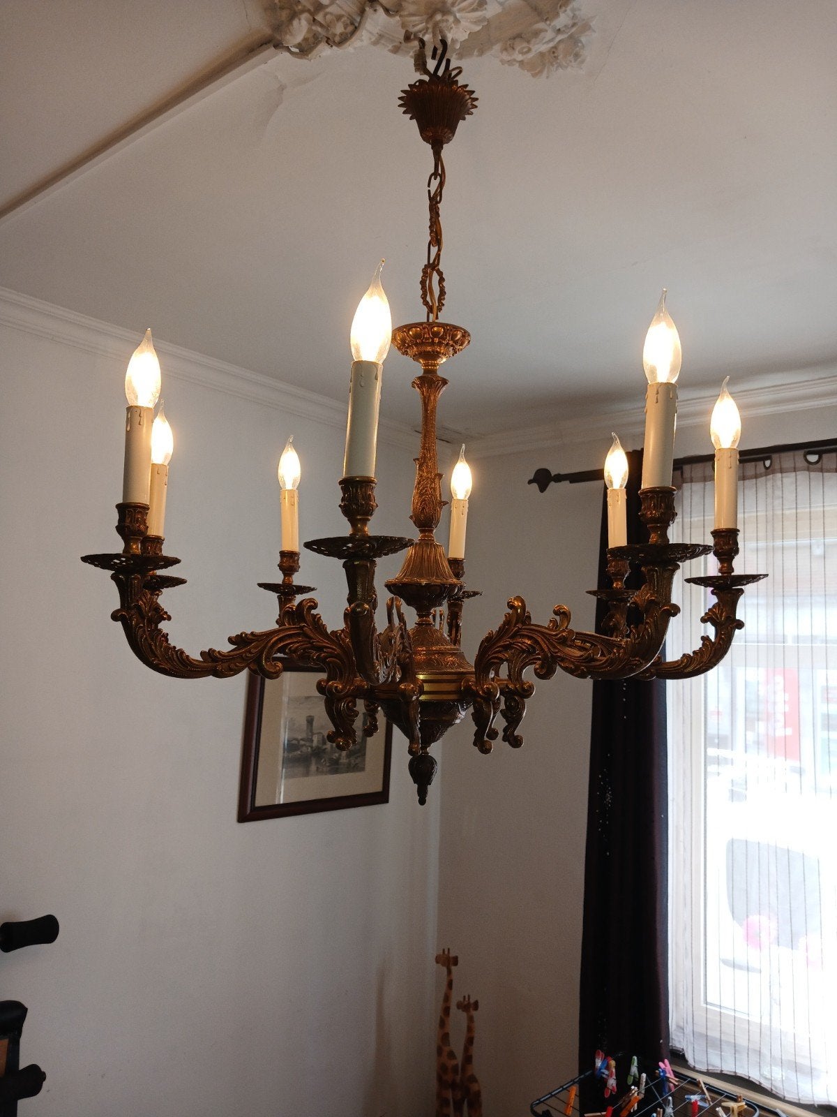 lustre, Enlèvement