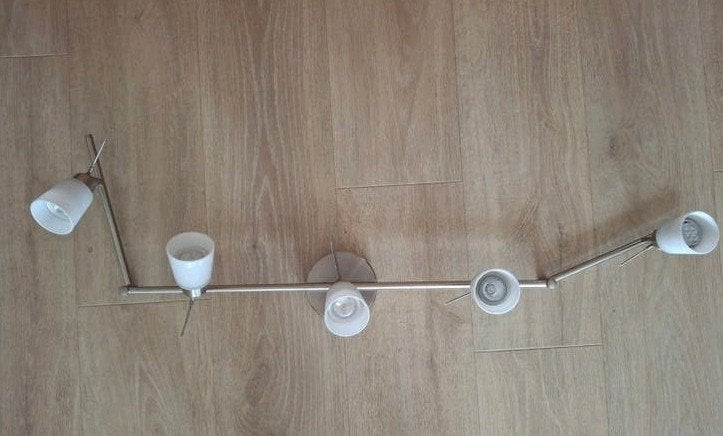 Woonkamerlamp met spots, Ophalen