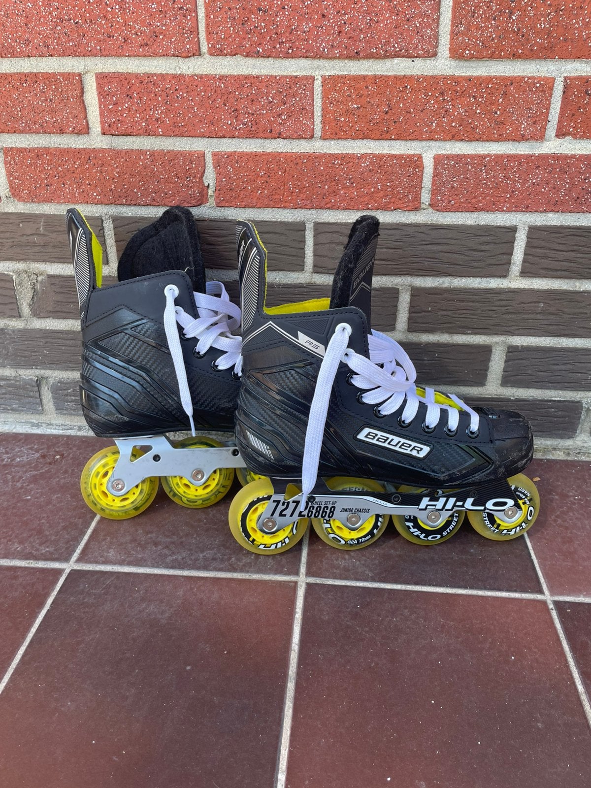 Inline skates Bauer, Sport en Fitness, Skeelers, Ophalen, Gebruikt, Bauer, Inline skates 4 wielen