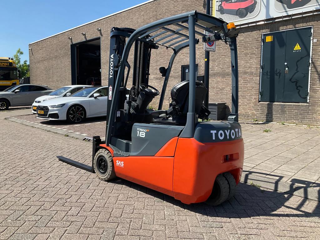 Toyota 8FBET18 1800KG 4.70METER HEFTRUCK, Articles professionnels, Machines & Construction | Chariots élévateurs & Transport interne