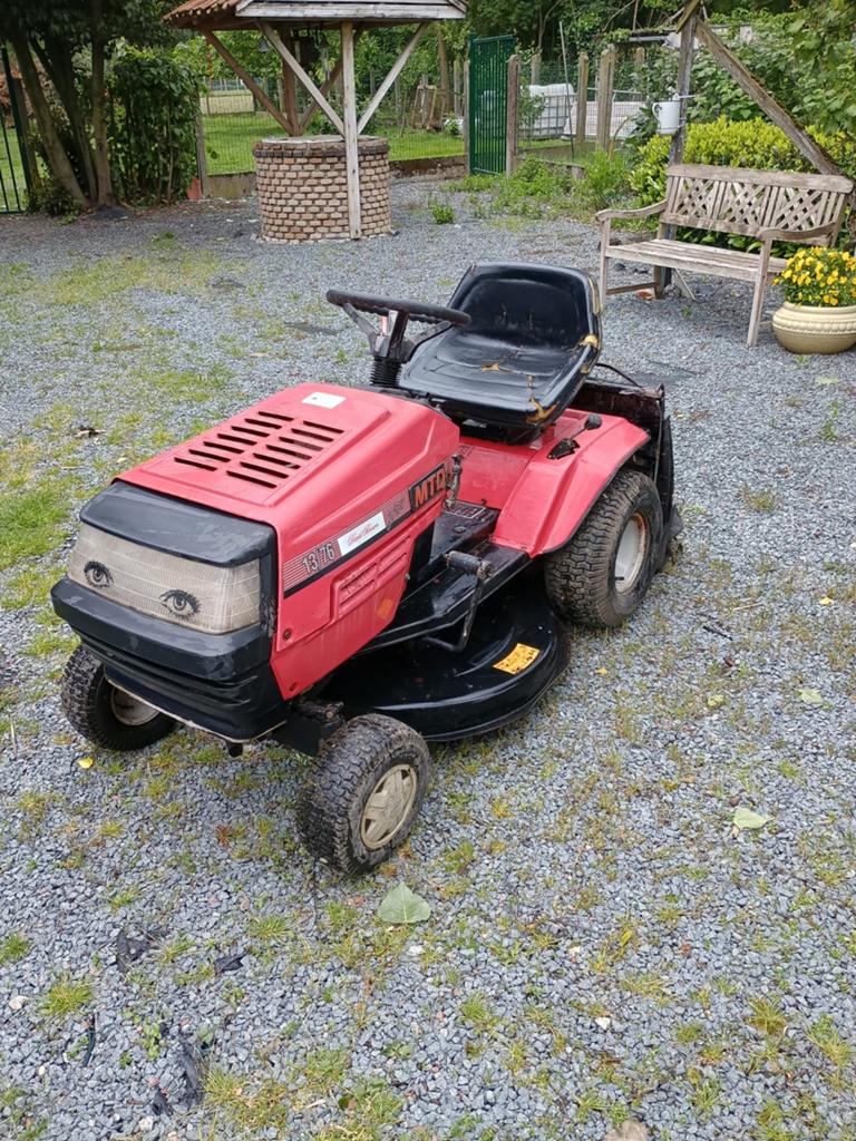Faucheuse autoportée MTD type J130- 13/76, Enlèvement